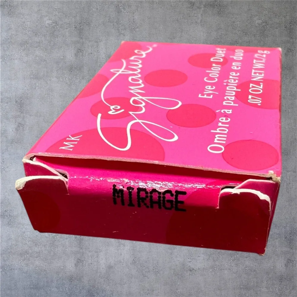 Mary Kay MK Signature‎ Eye Color Duet Mirage 0.07oz New Box Wear Discontinued